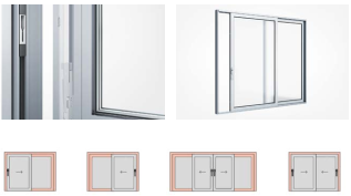 Cửa nhấc trượt Patio Lift